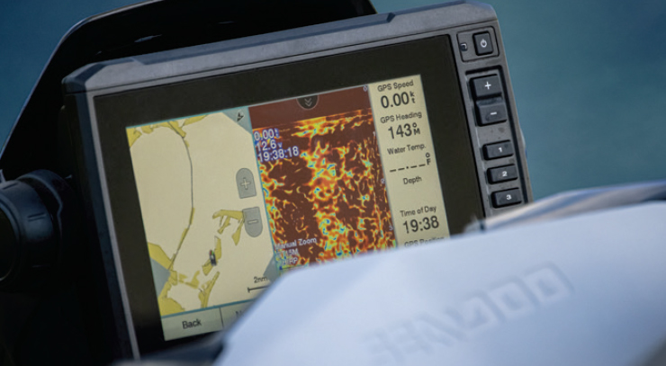 Garmin† 7" Touchscreen GPS & Fish Finder